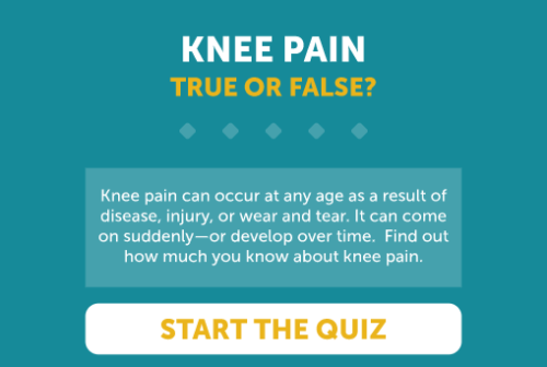 Knee Pain Quiz