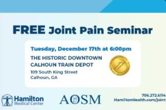 Free Joint Pain Seminar