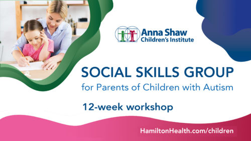 Social Skills Group - For Parents of Children with Autism