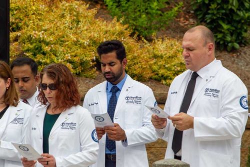 Hamilton Health Care System Holds White Coat Ceremony For Residents