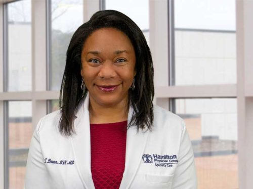 Dr. Angel T. Brown - pulmonologist at Hamilton Physician Group - Specialty Care in Dalton, GA