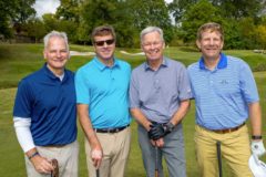 Brad Townsend, Doug Enck, Bob Chandler and Pete Sigmon enjoying the 2019 Golf Invitational. For more information, call 706-272-6128 or visit HamiltonHealth.com/golfinvitational.