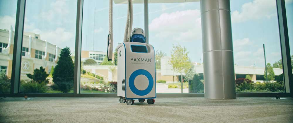 The Paxman Scalp Cooling System is Peeples Cancer Institute’s latest addition to its state-of-the-art cancer care and services. The Paxman system helps prevent patients from losing their hair during chemotherapy treatment.