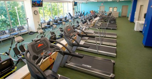 Hamilton Cardiac Rehab - treadmills and equipment