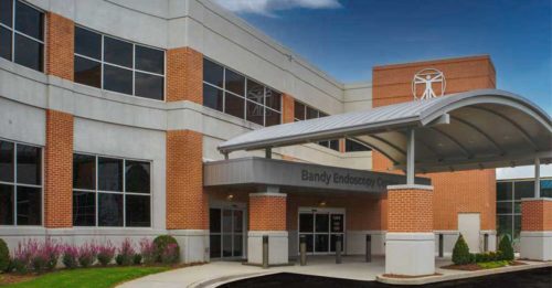 exterior shot of bandy endoscopy center at Hamilton medical center