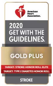 Gold Plus award for Stroke Care at Hamilton Medical Center
