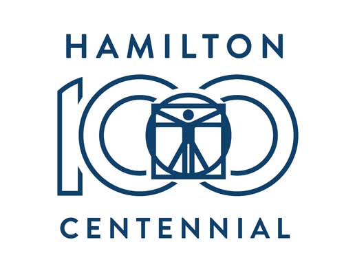 Hamilton Centennial Logo