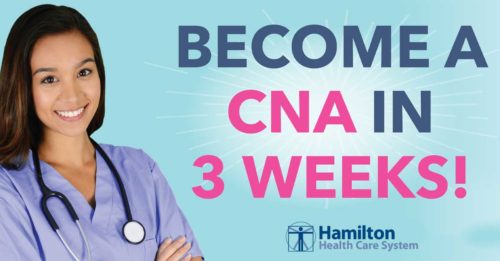 CNA Training program at Hamilton Medical Center