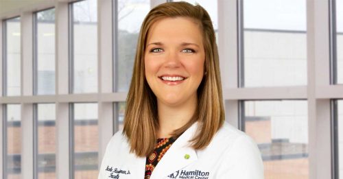 Nicole Hardeman, DO is a family medicine physician at Hamilton Family Medicine Clinic in Chatsworth, GA.