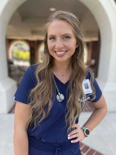 Cassidy Couch - new nurse resident at Hamilton Medical Center
